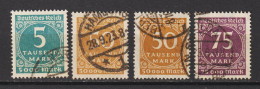 MiNr. 274, 275 A/b, 276 Gestempelt, Geprüft  (0387) - Used Stamps