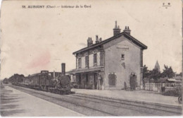 BERRY AUBIGNY Intérieur De La Gare - Aubigny Sur Nere