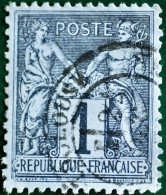 -Sage N°83  Type Ll Ob: TOULOUSE . - 1876-1898 Sage (Type II)