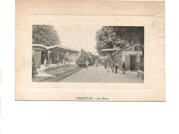 CP PERTUIS  La Gare  (Cachet Militaire) - Pertuis