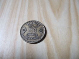 Maroc - 20 Francs Mohammed V 1952.N°570. - Marocco