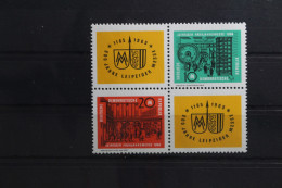 DDR 1012-1013 Postfrisch Als Viererblock Versetzt #TQ694 - Zusammendrucke