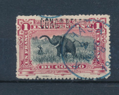 BELGIAN CONGO 1909 ISSUE COB 36L6 USED - Gebruikt