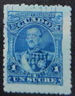 Ecuador 1892 (1e) President Juan Jose Flores - Equateur