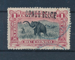 BELGIAN CONGO 1909 ISSUE COB 36L6 USED - Gebraucht