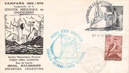 ARGENTINA - GRAL BELGRANO ANTARTIDA ARGENTINA 1970 / 7029 - Brieven En Documenten