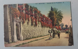 DPT 06 - Menton - Avenue De La Frontiére - Sin Clasificación