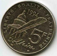 France 5 Francs 1994 Voltaire GAD 775 KM 1063 - 5 Francs