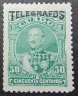 Ecuador 1892 (8b) President Juan Jose Flores Telegraphos - Ecuador
