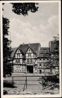 CPA Quedlinburg Im Harz, Klopstockhaus, Fachwerkhaus - Other & Unclassified