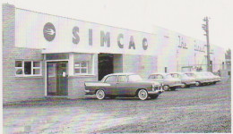 SIMCA GARAGE 1961 - CARTE POSTALE 10X15 CM NEUF - PKW