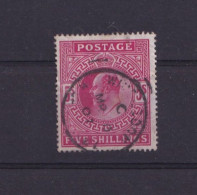 TIMBRE OBLITERE DE 5 SILLINGS N° 119 COTE 160 EURO .INTERESSANT - Used Stamps