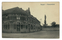 Syngem  Zingem    Gemeentehuis    (Café Jules Cnudde) - Zingem