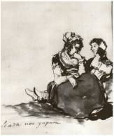 Francisco Goya, Coppia Seduta, 1968 Stampa Epoca, Vintage Print - Stampe & Incisioni