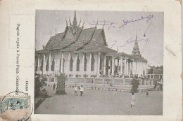 ALnw 18-( CAMBODGE ) PAGODE ROYALE A PNOM PENH ( PHNOM PENH ) -  2 SCANS - Cambodge