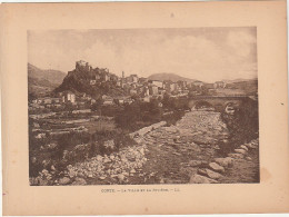 BE4 -(20) CORTE ( CORSE ) - LA VILLE ET LA RIVIERE - Autres & Non Classés