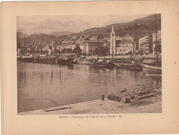 BE4 -(20) BASTIA ( CORSE ) - PANORAMA DU PORT ET DE LA VILLE  - Sonstige & Ohne Zuordnung