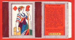 ÉTIQUETTE DE BOITE D'ALLUMETTES-Type 302 SALON -CARTE ÉPOQUE RÉVOLUTIONNAIRE - Matchbox Labels