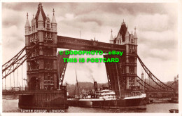 R537125 London. Tower Bridge. Excel Series. RP. 1936 - Other & Unclassified