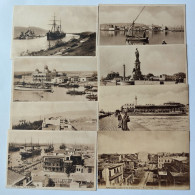 Egypt Port Said & Suez Canal Lot Of 8 Unused Postcards Ca. 1920 Siylianos Coutsicos - Isaac Behar - Port-Saïd