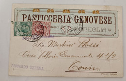 Pasticceria Genovese Piccardo Teresa Imperia Oneglia 1920 - Imperia