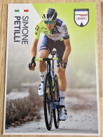 Card Simone Petilli - Team Intermarche-Wanty - 2024 - Cycling - Cyclisme - Ciclismo - Wielrennen - Cyclisme