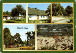 CPA Ostseebad Koserow Auf Usedom, Forstferienobjekt Damerow, Campingplatz, Streckelberg - Other & Unclassified