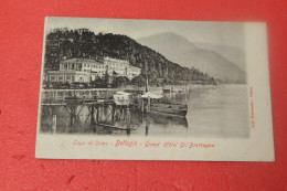 Lago Di Como Bellagio Grand Hotel Bretagna Ed. Fotocromo NV Primi 1900 - Como