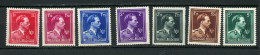 BELGIQUE -  LÉOPLOLD III - N° Yvert 690/696 ** - Nuevos