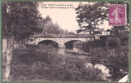 CPA Vue Très Rare - SEINE ET MARNE - ROZOY EN BRIE - LE PONT CANAL ET FAUBOURG DE PARIS - - Rozay En Brie