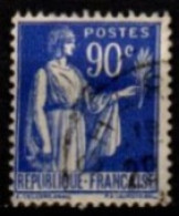 FRANCE    -   1937 .   Y&T N° 368 Oblitéré - 1932-39 Vrede