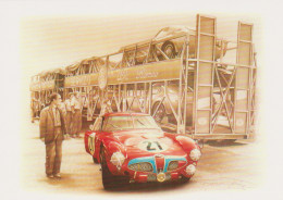 ALFA ROMEO - CARTE POSTALE 10X15 CM NEUF - PKW