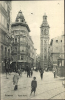 CPA Valencia Stadt Spanien, Plaza Reyna - Other & Unclassified