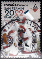 2022 - ESPAÑA - SAN FERMIN PAMPLONA - EDIFIL 5589 - Oblitérés