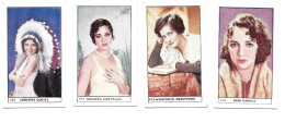 KB1962 - VIGNETTES 3.5 X 6 - CONCHITA CORTEZ - DOLORES COSTELLO - KATHRYN CRAWFORD - BEBE DANIELS - Fotos