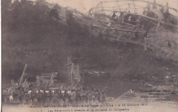 BOURBONNE LES BAINS         CAPTURE DU ZEPPELIN  L 49  LE 20 10 1917     LES RESERVOIRS - Oorlog 1914-18