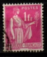 FRANCE    -   1937 .   Y&T N° 369 Oblitéré - 1932-39 Paz