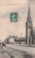 56 LORIENT   Eglise De Kerentrech.  TB PLAN  1908.       Edit. Denot     RARE - Lorient