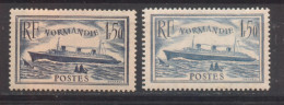 "Normandie" YT 300 De 1936 Les 2 Nuances Sans Trace Charnière - Unused Stamps