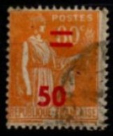 FRANCE    -   1940 .   Y&T N° 481 Oblitéré. Surchargé - 1932-39 Peace