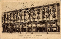 CPA Barcelona Katalonien, Hotel Oriente, Las Ramblas - Altri & Non Classificati