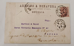 Ardoino E Bonavera Fabbricanti Olio Oliva Imperia Oneglia 1898 - Imperia