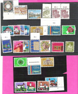 Suisse Schweiz Lot 27 Timbres Neufs Mint ** Années 80 Dont Pro-Patria, Bord De Feuille, Bonne Côte - Unused Stamps