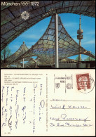 Milbertshofen-München OLYMPIAGELÄNDE Mit Olympia Turm Olympiapark 1972 - Muenchen