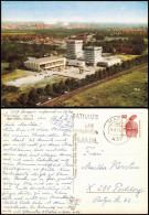 Ansichtskarte Marl (Westfalen) Rathaus (Luftaufnahme) 1973/1972 - Marl