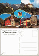 Postcard Vaduz Schloss Vaduz (Mehrbildkarte) 1980 - Liechtenstein