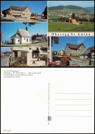 Oberegg AI Dorfansichten, Gemeindehaus Bären Mehrbild-AK Oberegg St. Anton 1980 - Altri & Non Classificati