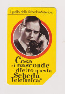 ITALY -   Man On Phone Urmet  Phonecard - Publiques Ordinaires