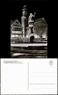 Ansichtskarte Freudenstadt Marktplatz, Cafe - Markt Im Winter 1961 - Freudenstadt