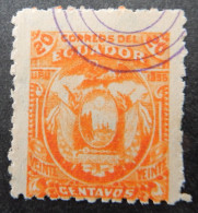 Ecuador 1896 (4) 'Coat Of Arms Inscription U.P.U. 1896 - Equateur